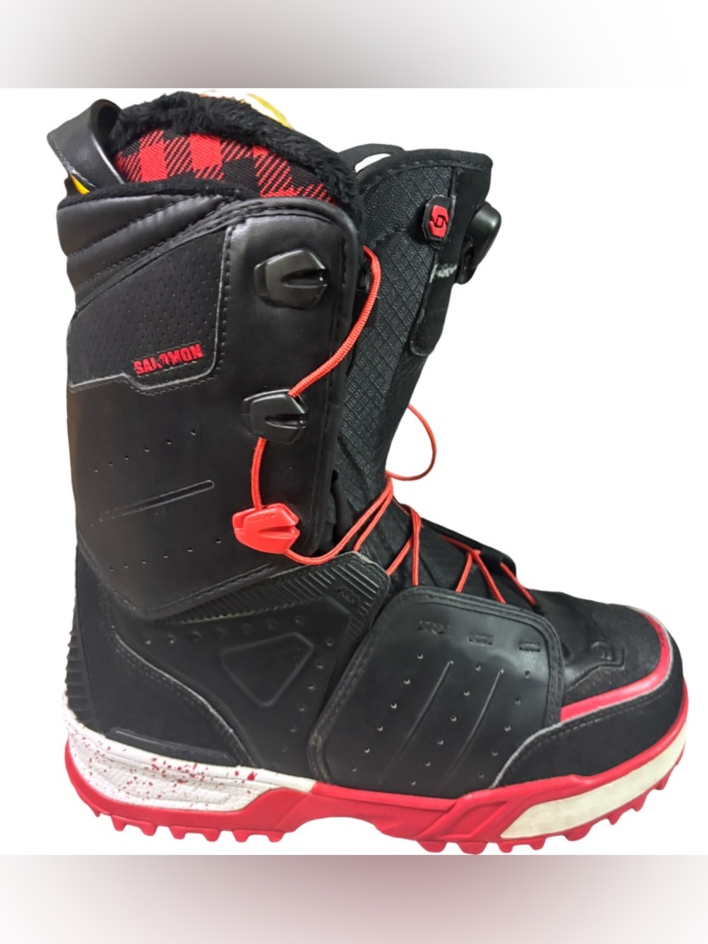 SALOMON DIALOGUE SNOWBOARD BOOT MEN'S Size 9.5 WIDE